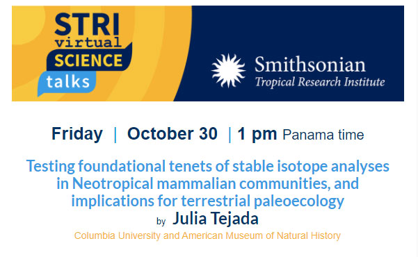 Smithsonian Science Talks Panama Smithsonian Science Talks Panama