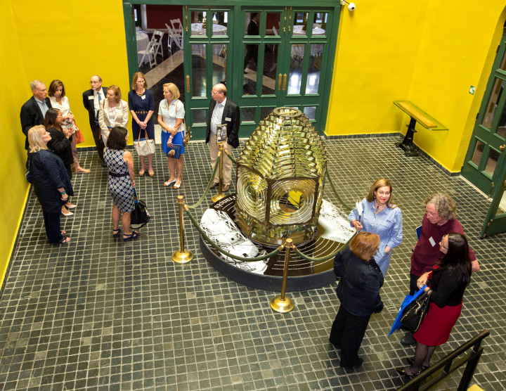 The Panama Canal Museum chronicles the history of the construction of the Panama Canal