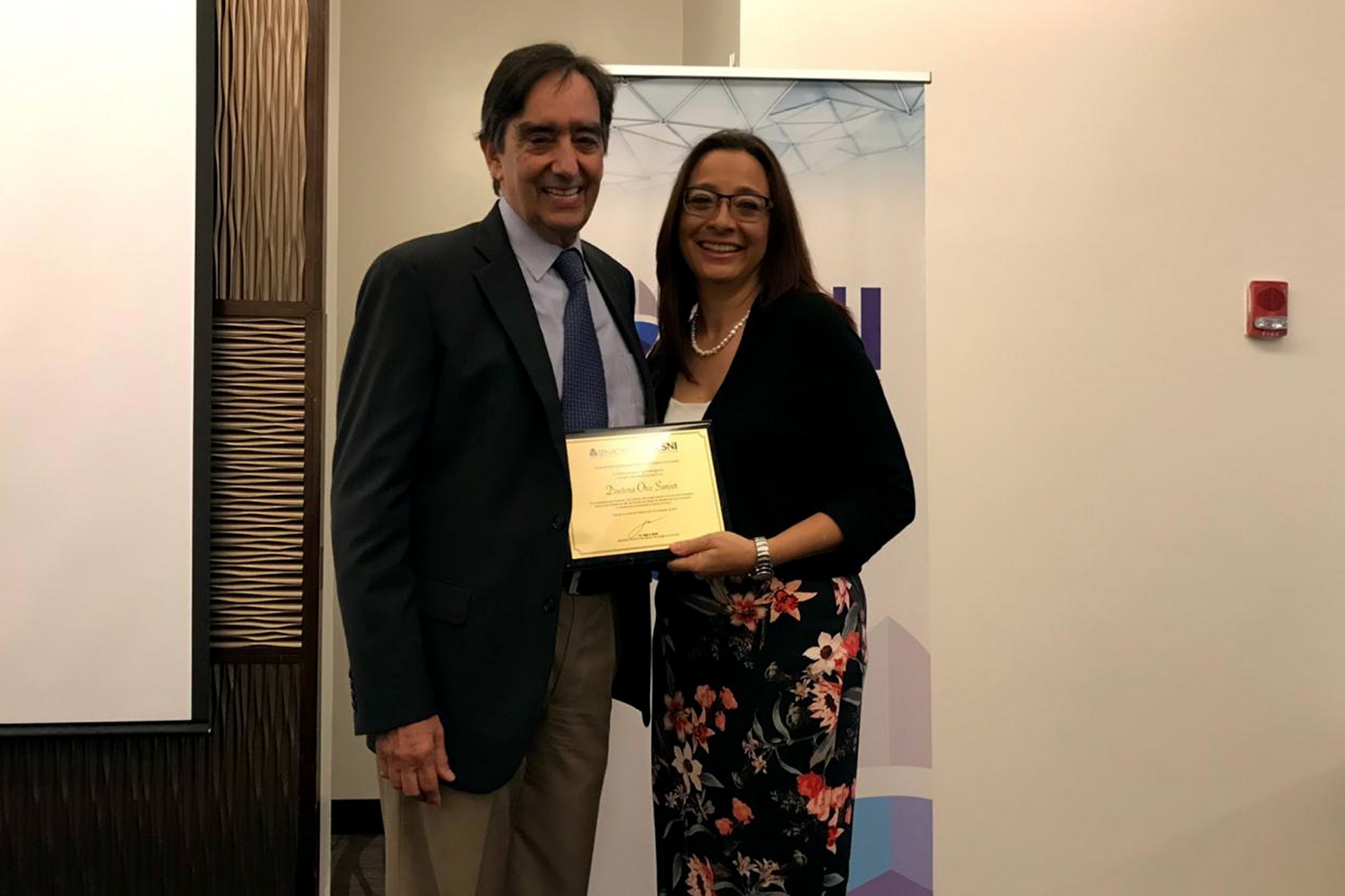 Sanjur and Cook Honored by Panama’s SNI