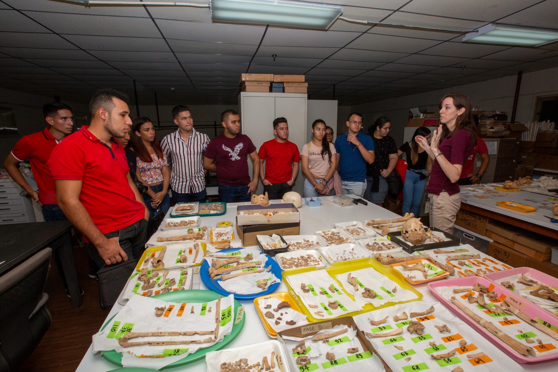 Naos Marine Laboratories for 65 students from the Technological University of Panama-Chiriquí